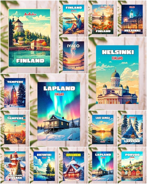 Magnet Lugano Southern Switzerland 1946 Vintage Style Travel Magnet Vinyl Magnetic Sheet For Lockers Cars Signs Refrigerator 5