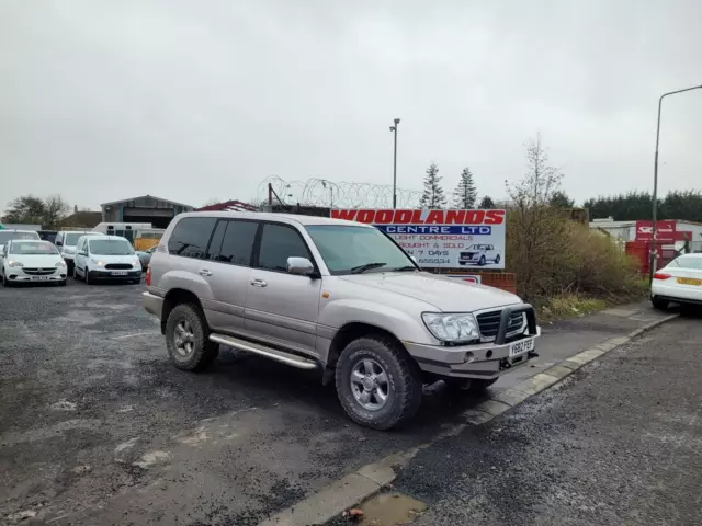 2001 On Y Reg Toyota Landcruiser Amazon Vx 4.2 Diesel 200Bhp Automatic No Vat