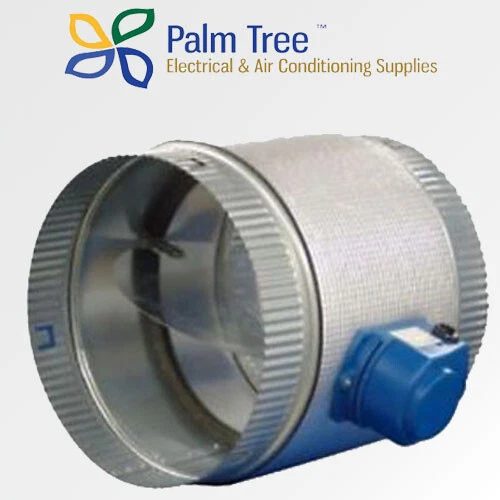 ZONE DAMPER 24V Air Conditioner Damper Motorized Ventilation 14" 350mm