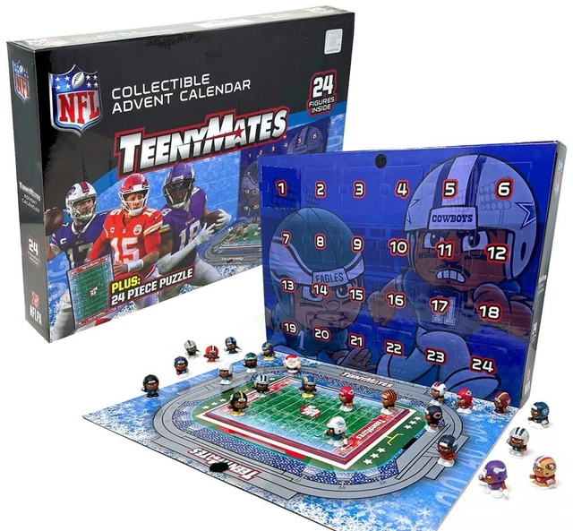 2023 LIMITED EDITION NFL TeenyMates Advent Calendar! 74.95 PicClick