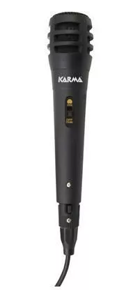 Karma Microfono Dinamico 6,3mm Nero Dm 520