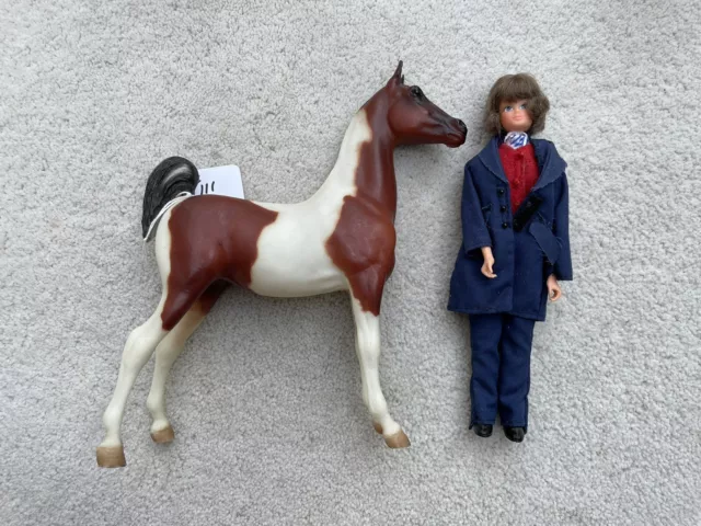 Breyer Horse #494092 Future Champion Show Set Pinto Saddlebred Weanling w/ Doll