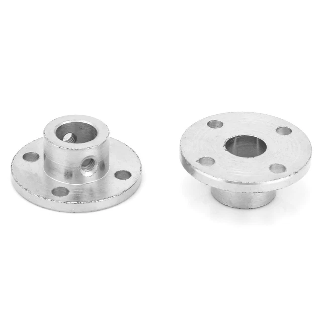 2pcs M4 Rigid Flange Coupling Motor Shaft Coupler Connector ID 10mm OD 16mm FEI