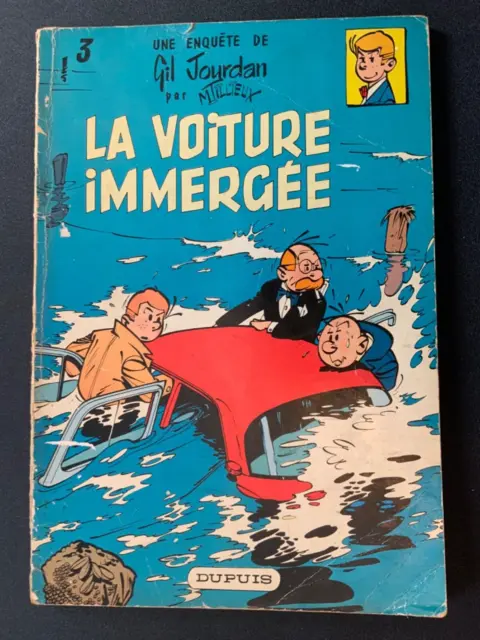 EO - Gil Jourdan - La voiture immergée  - 1960 - BE