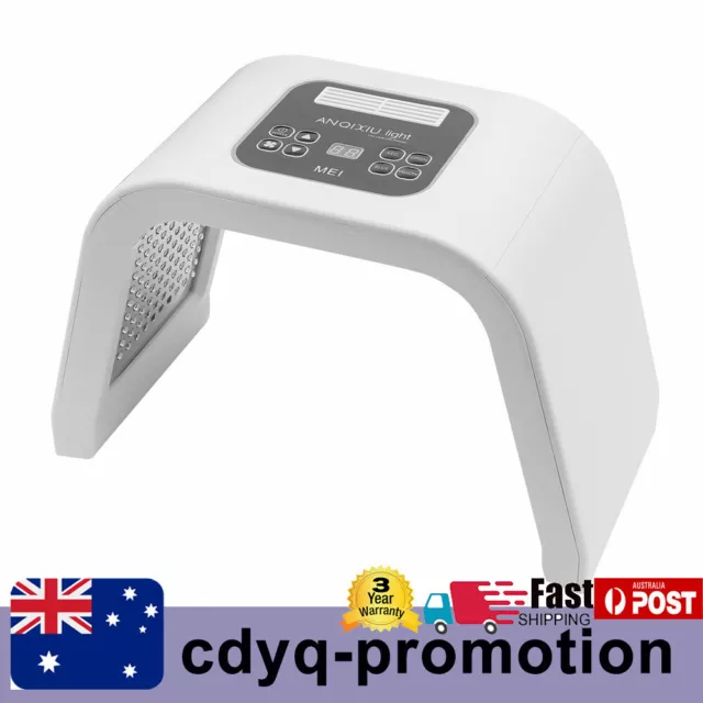 7-Color Photon LED Light Therapy PDT Machine Facial Skin Rejuvenation AU Plug 1*