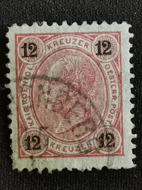 1890 Österreich MiNr 55ax YT 51 SG 84 Gestempelt