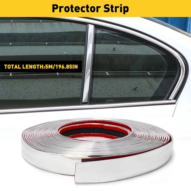 4 pezzi strisce di protezione del bordo della portiera dell'auto in fibra di carbonio nera protezione antigraffio rivestimento anticollisione adesivo crash accessori per modanatura  34