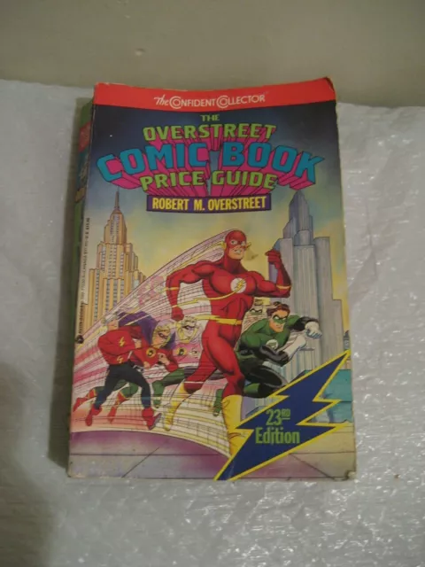 the overstreet comic book price guide 23rd edition