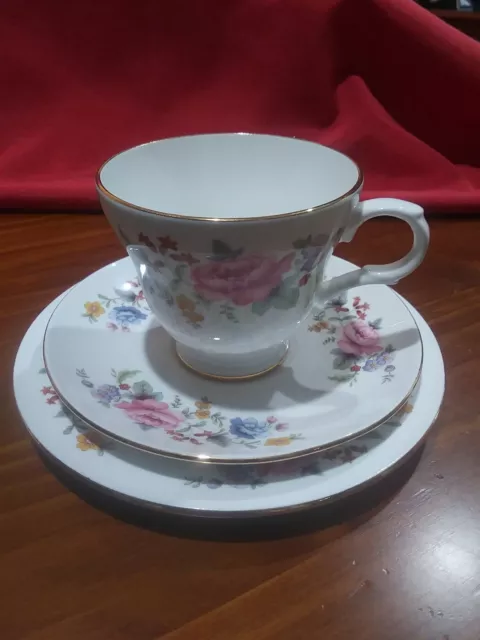 Fine Bone China Crown Trent Staffordshire Cup Set