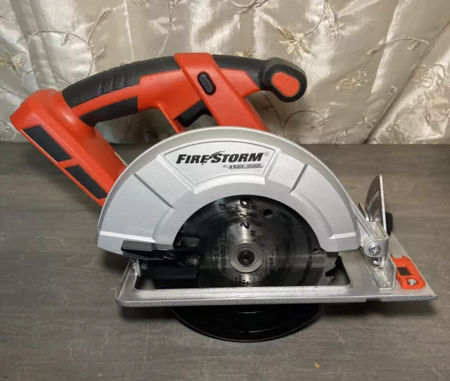 Black & Decker Firestorm Circular Saw, With 18V Battery and Charger, Model  FS1800CS and FSMVC, Turns On - Untested Further As-Is, Cosmetically Good  Condition, 17W x 14D x 7T Auction