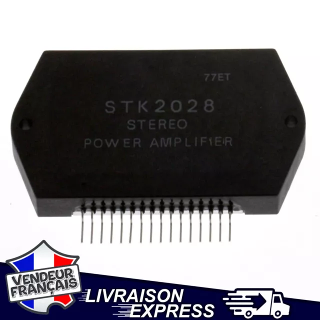 Stk2028 Amplificateur Audio Stereo Hybrid Ic Zip16 (1650)