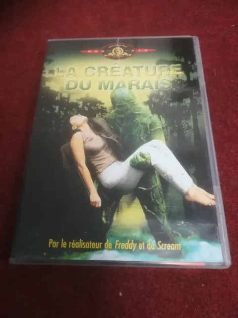* DVD : la créature du marais - Wes Craven - Film d'horreur culte -  Francais