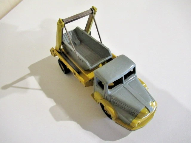 Dinky Toys 38a Camion Unique Multibenne Marrel En Boite D'Origine+Cale