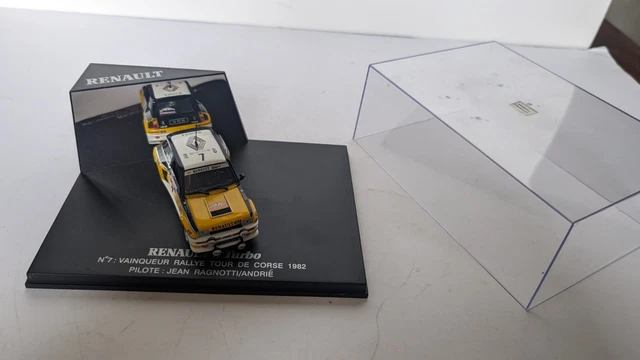 Miniature Universal Hobbies 1/43 - Renault 5 Turbo N°7 - Ragnotti - Tour De Corse 1982
