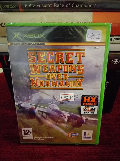 secret weapons over normandy .x.box nuovo ancora in cellophane 20 euro.