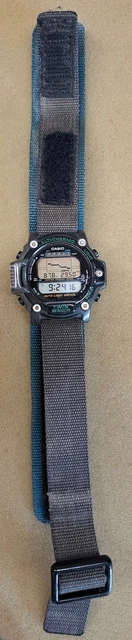 Montre Casio Twin Sensor Homme - Digital, Quartz, étanche 100m - Avec Boîte Et Doc - Occasion