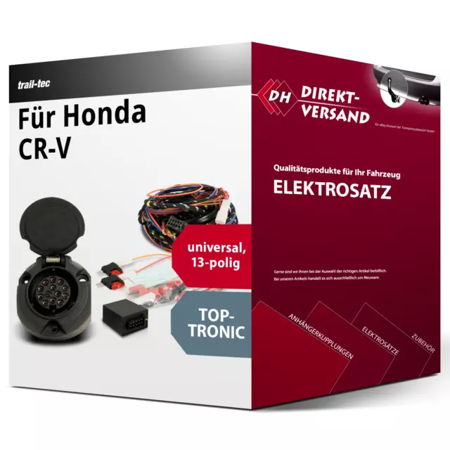 Für Honda CR-V II Typ RD Elektrosatz 13polig universell top