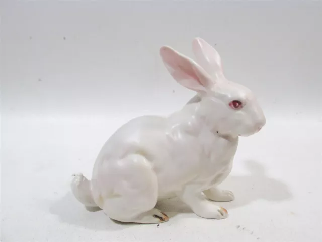 Vtg Lefton Japan Ceramic Bunny Rabbit Figurine