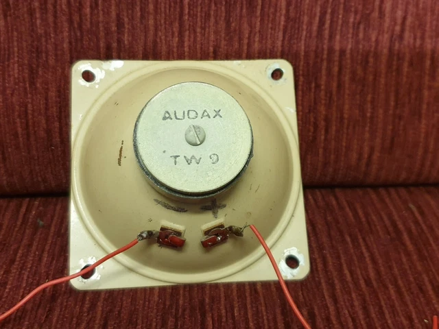 Tweeter AUDAX TW 9 - 5 Ohms - Enceinte Vintage Française, état Fonctionnel
