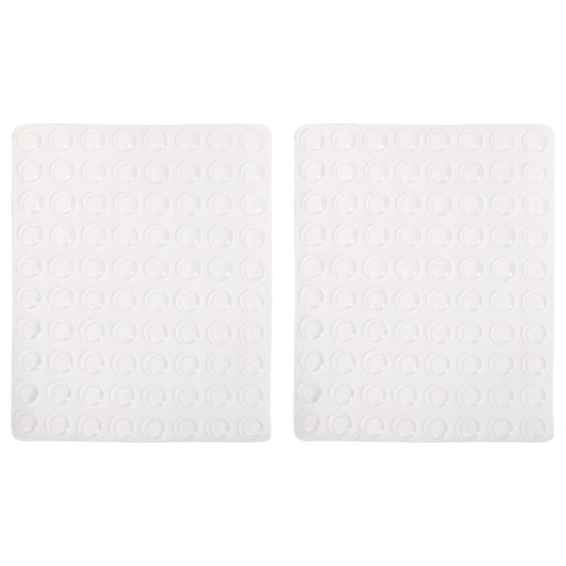 2 hojas parachoques para puertas de armario gabinete parachoques delantero silencioso