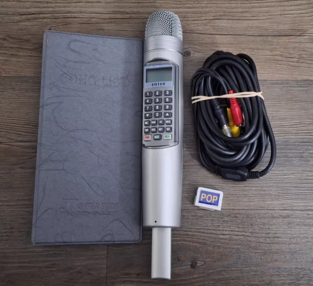 Portable Microphone Karaoke System - 791 Songs Enter Tech Magic Sing - Read -