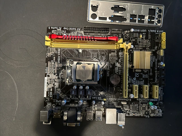 Pack Carte Mère ASUS H81M + CPU I7-4790 + RAM HyperX 8 Go DDR3 – Occasion