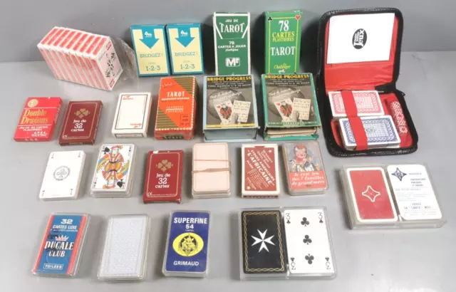 Jeux de 54 cartes - lot de 18