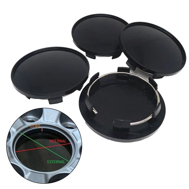 Car Wheel Center Cap Car Wheel Center Cap 69mm ABS Black Wheel Center Cap
