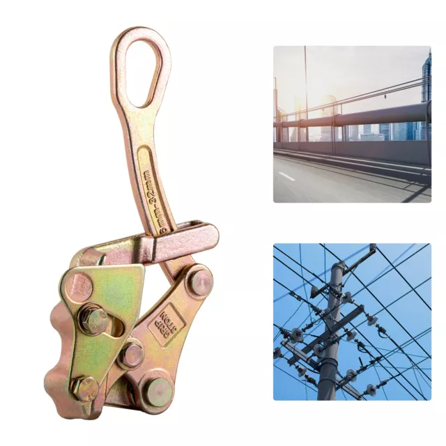 6600LB CABLE CLAMP Pulling Jaw Grip Haven Grip Strand Wire Rope Hand