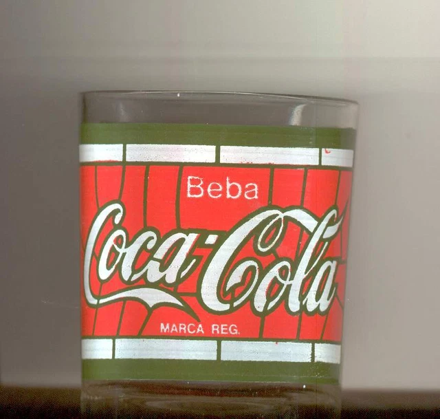 Bicchiere Antico Della Coca Cola. Vintage