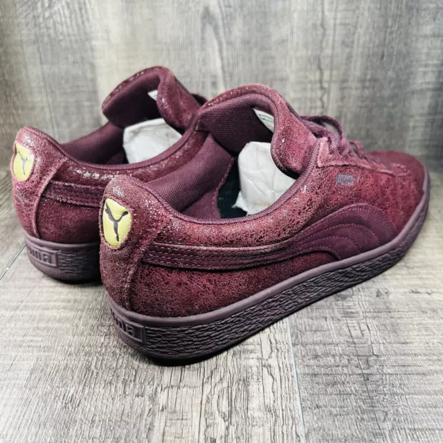 Puma Suede Remaster Winetasting Classic Sneaker Maroon 36111003 Women's Size 9