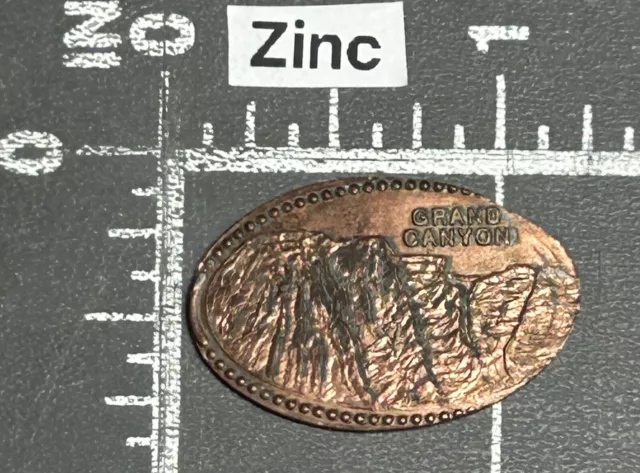 Grand Canyon National Park Arizona AZ Elongated Pressed Smashed Souvenir Penny