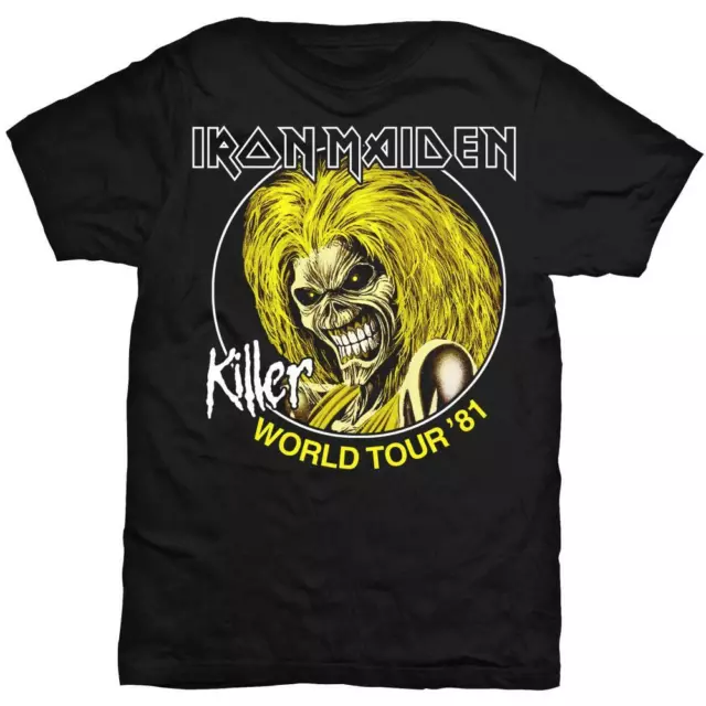 Iron Maiden Killers World Tour 81 T-Shirt OFFICIAL