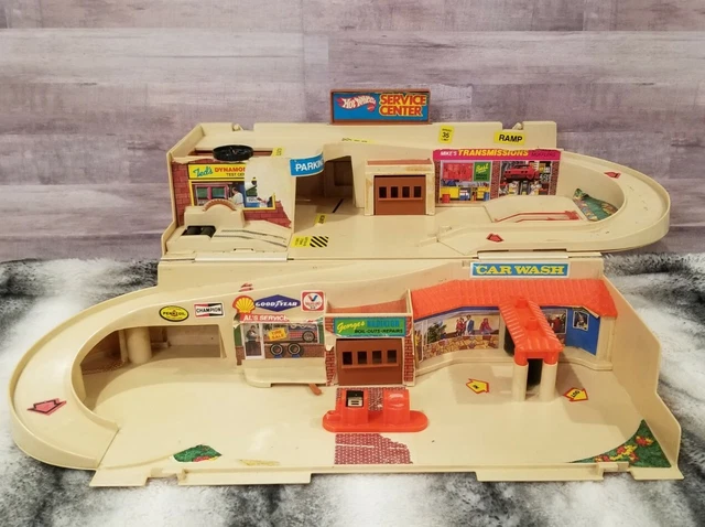 garage hot wheels vintage