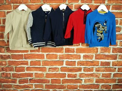 Baby Boys Bundle Age 18-24 Months M&S Gap Next Fleece Sweater Jacket Hoodie 92Cm