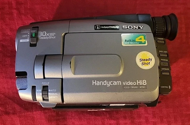 動作品　SONY VideoHi8 Handycam CCD-TR12 SONY Handycam CCD-TR12 ～1996年発売～ - XROSSOVER
