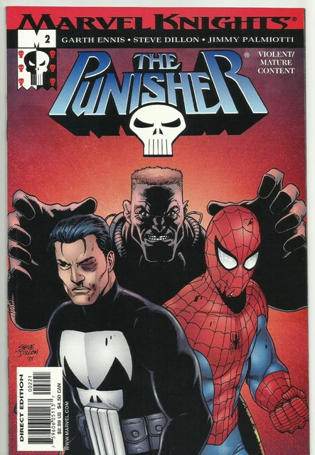 PUNISHER 2 (vol. 4) Marvel Knights Garth Ennis Steve Dillon NM (9.4) 2001