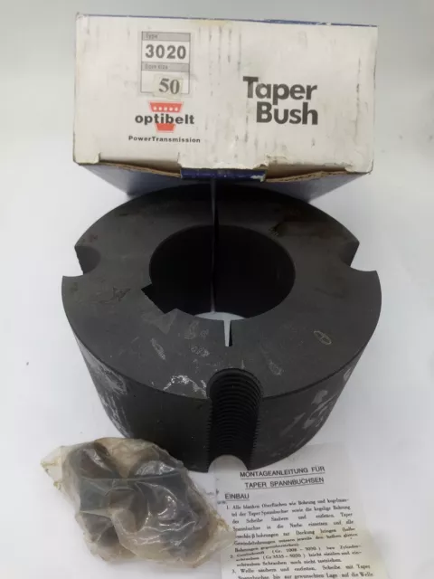 Optibelt Taper Lock Bush 3020-50 Spannbuchse Taperspannbuchse metrische Bohrung