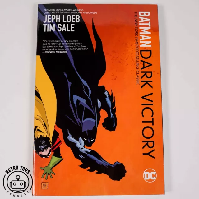 BATMAN Dark Victory Jeph Loeb Tim Sale DC Comic English SC