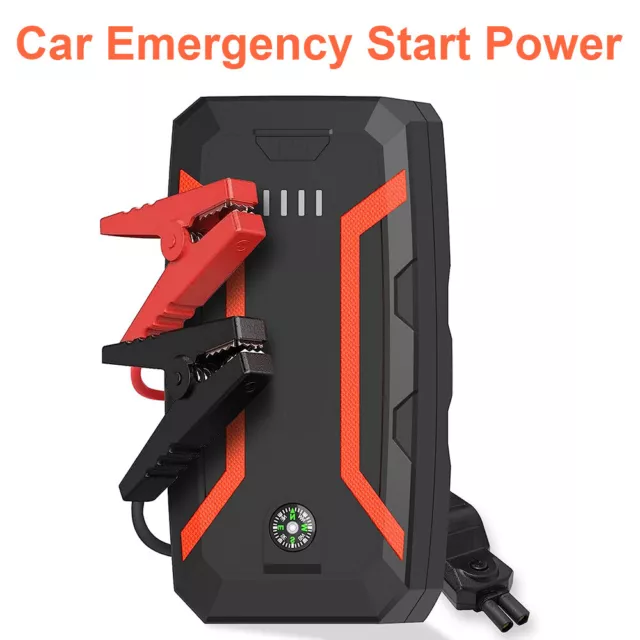 30000mah Car Jump Starter Pack 12V Booster Power Bank USB Battery Charger 600A 2