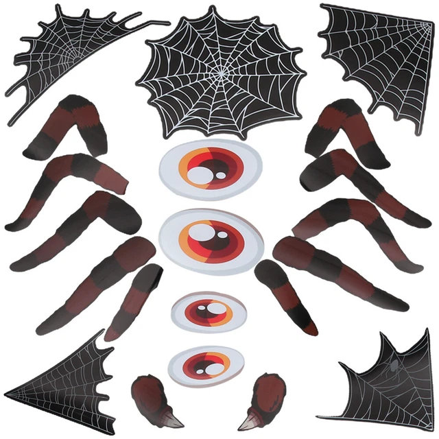 Halloween Adesivi Per Finestre E Porte | Set Spaventoso Con Impronte Di Mani E Piedi Insanguinati | Riutilizzabile E Impermeabile | 6 Pezzi - 4