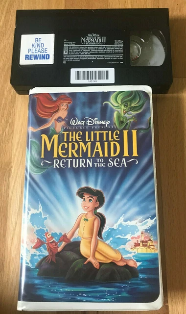 THE LITTLE MERMAID II - Return to the Sea Disney VHS - Used £3.85 ...
