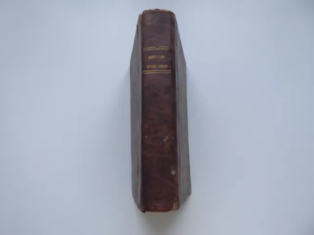 Le Nouveau Testament par Lemaistre de Sacy, Firmin Didot Frères 1838