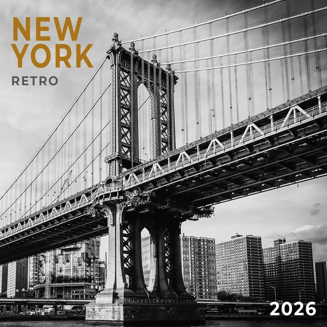 Curated visual reference: 2026 Heading To New York City Reference: New York Retro 2026 Kalender 2026 Kalender Artwork Edition 28