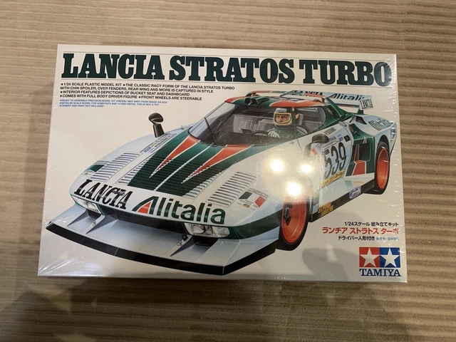 TAMIYA 25210 1/24 Scale Kit LANCIA STRATOS TURBO (Includes