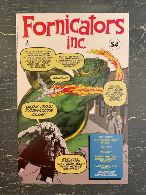 Fornicators Inc. 1 Dave Sim Aardvark-Vanaheim 2019 Fantastic Four 1 Cerebus