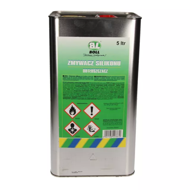 5 Liter Silikon-Entferner Öl Fett Schmutz Schnell-Reiniger 5L Kanister 0030021