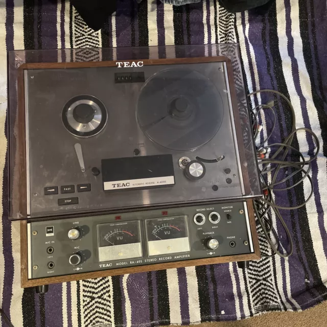 TEAC A-4010S AR-40S Old Reel to Reel Stereo Tape Deck Recorder From Japan  $180.00 - PicClick