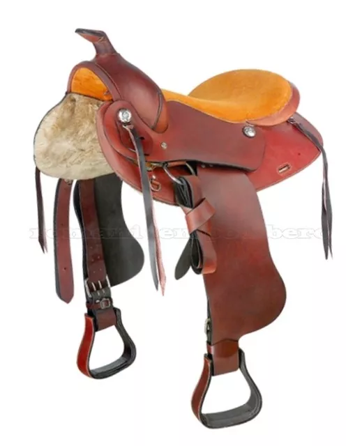 Sella Western Saddle Pleasure Leather