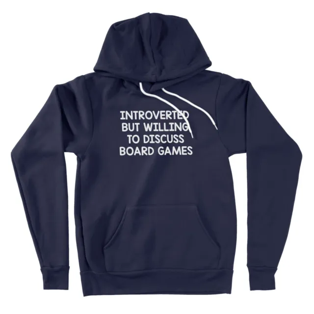 Introverted But Willing To Discuss Board Games Hoodie Sweater Board Gamer gift